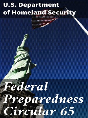 cover image of Federal Preparedness Circular 65